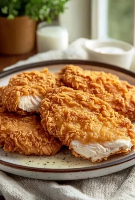 Delicious Chicken Fried Chicken served with sides