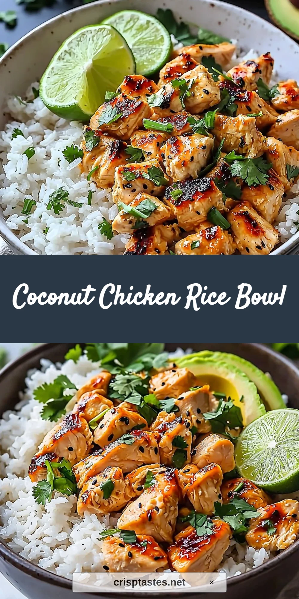 Coconut Chicken Rice Bowl
