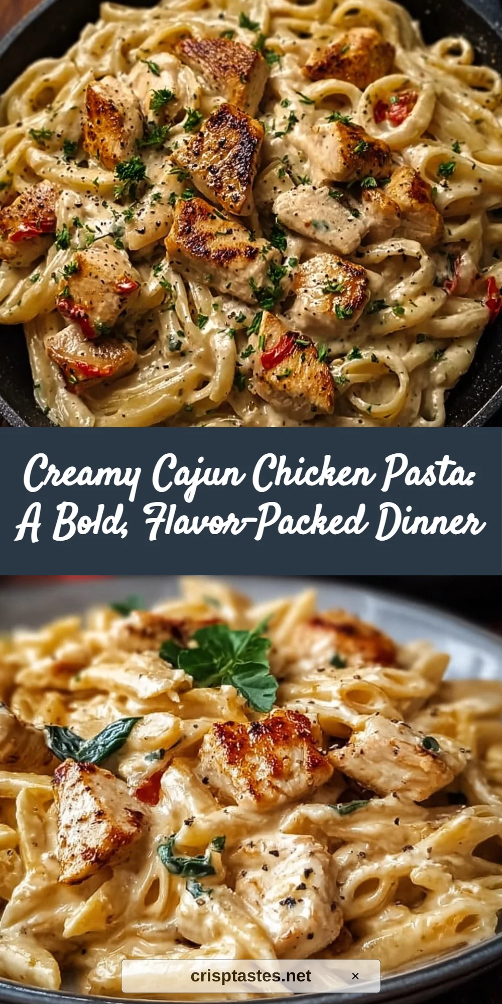 Creamy Cajun Chicken Pasta: A Bold, Flavor-Packed Dinner
