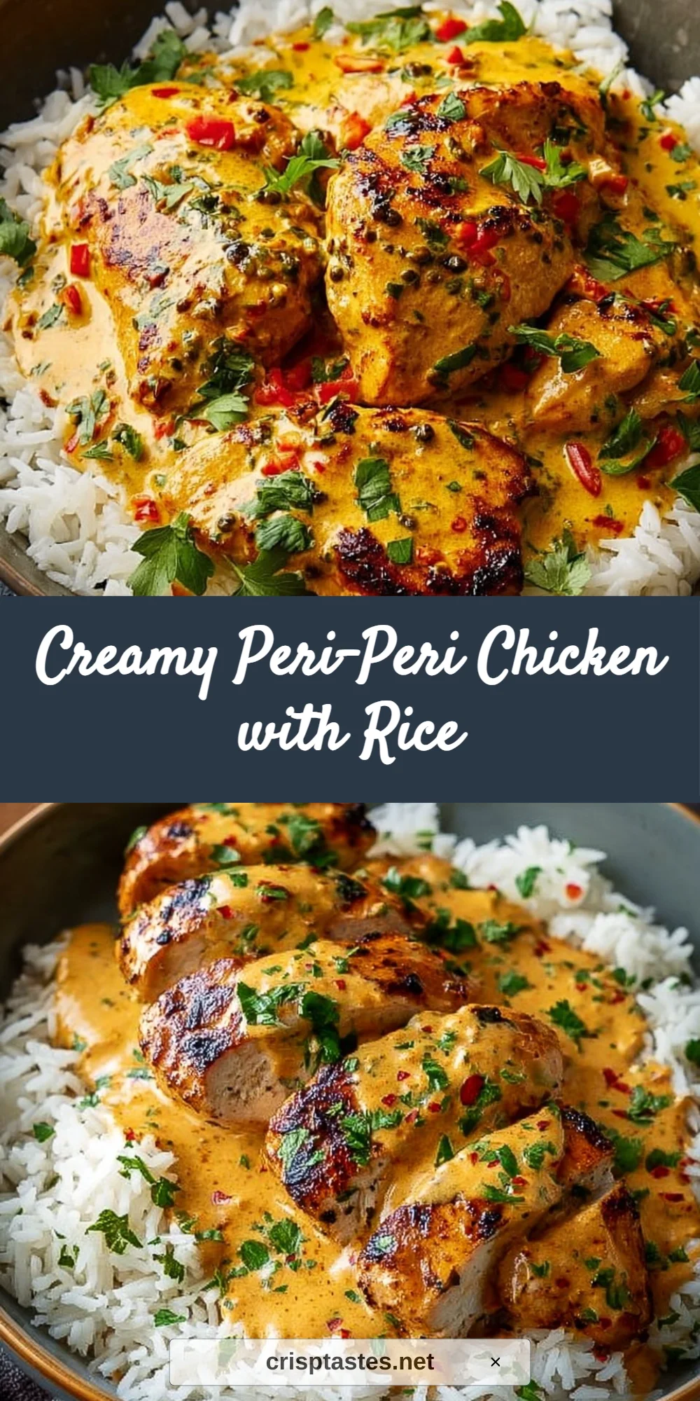 Creamy Peri-Peri Chicken with Rice