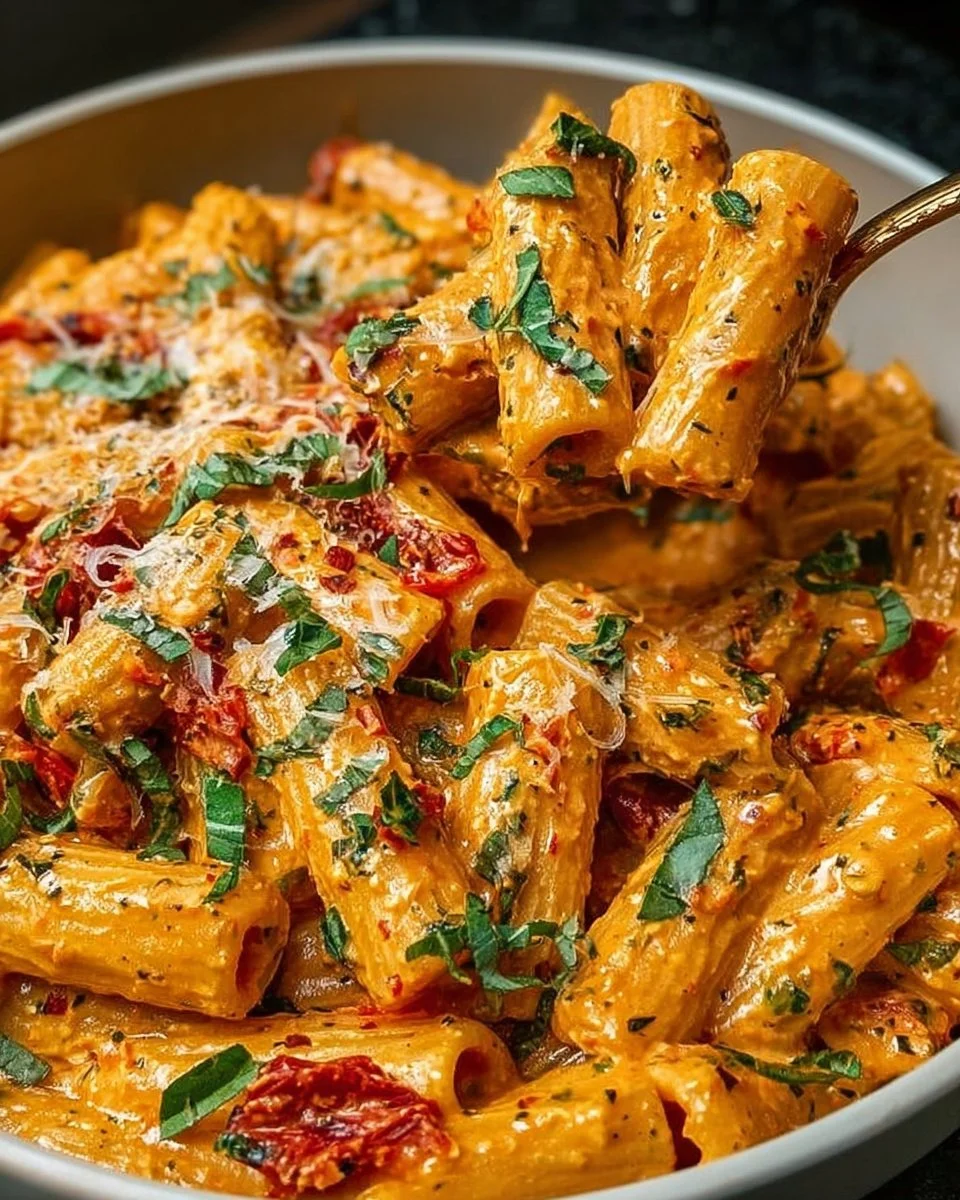 Creamy Tomato Garlic Pasta