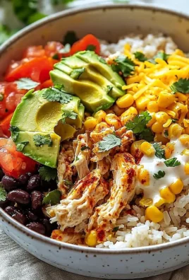 Easy Street Corn Chicken Bowl with grilled chicken, corn, and fresh toppings.