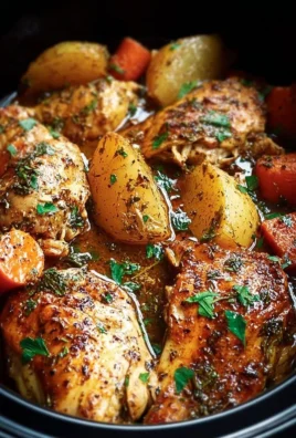 Delicious Garlic Butter Chicken cooked in a Crockpot for tender, flavorful meals.