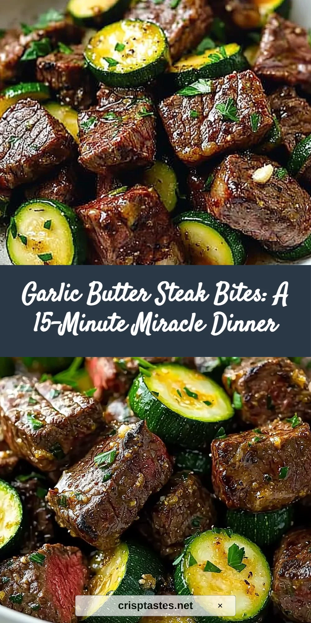 Garlic Butter Steak Bites: A 15-Minute Miracle Dinner