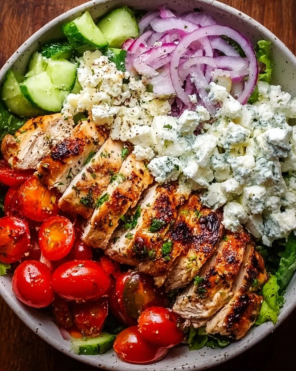 Greek Chicken Bowls