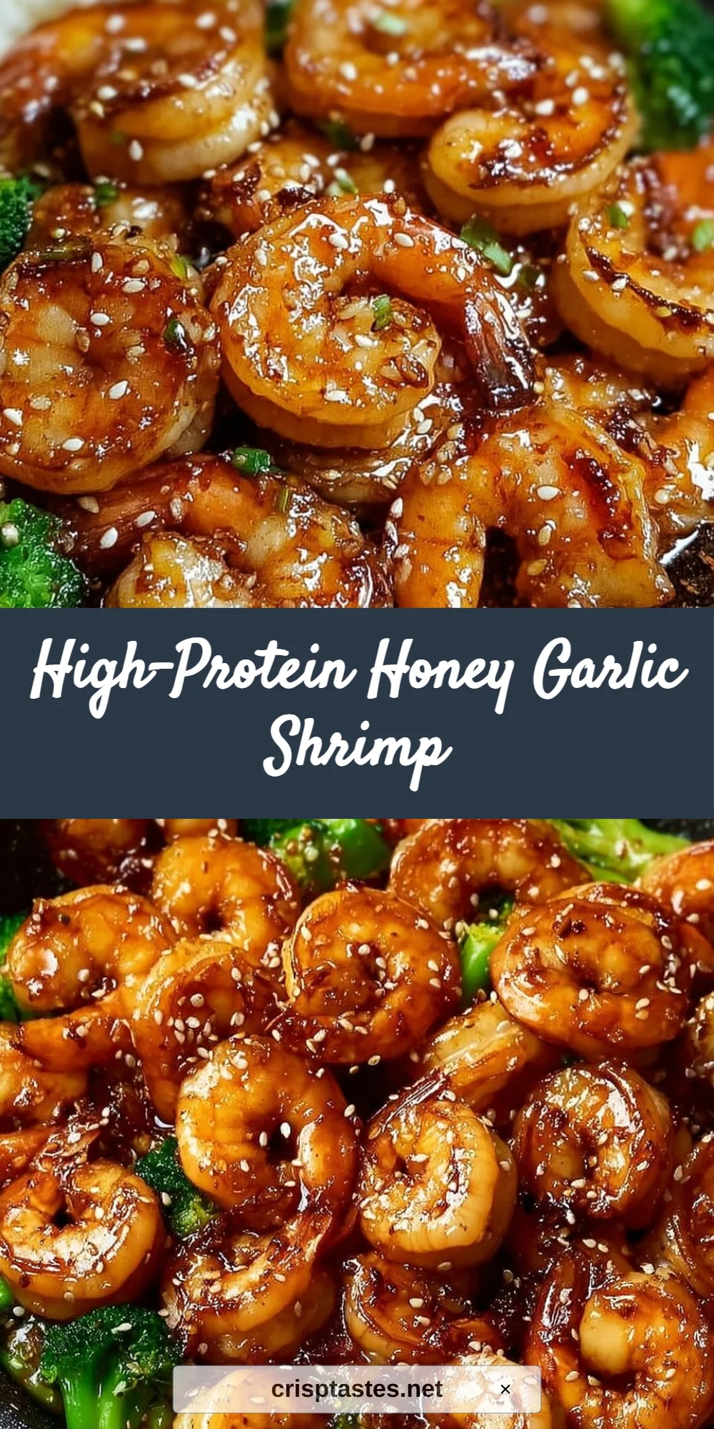 High-Protein Honey Garlic Shrimp