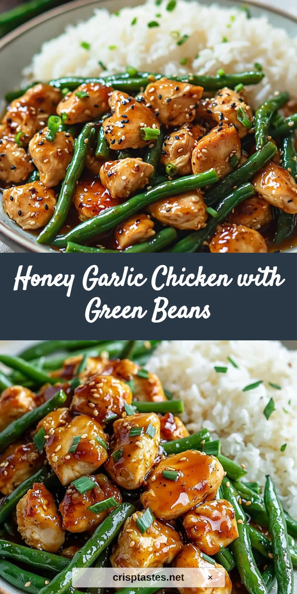 Honey Garlic Chicken with Green Beans
