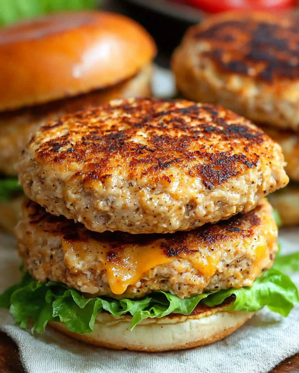 Juicy Chicken Burgers