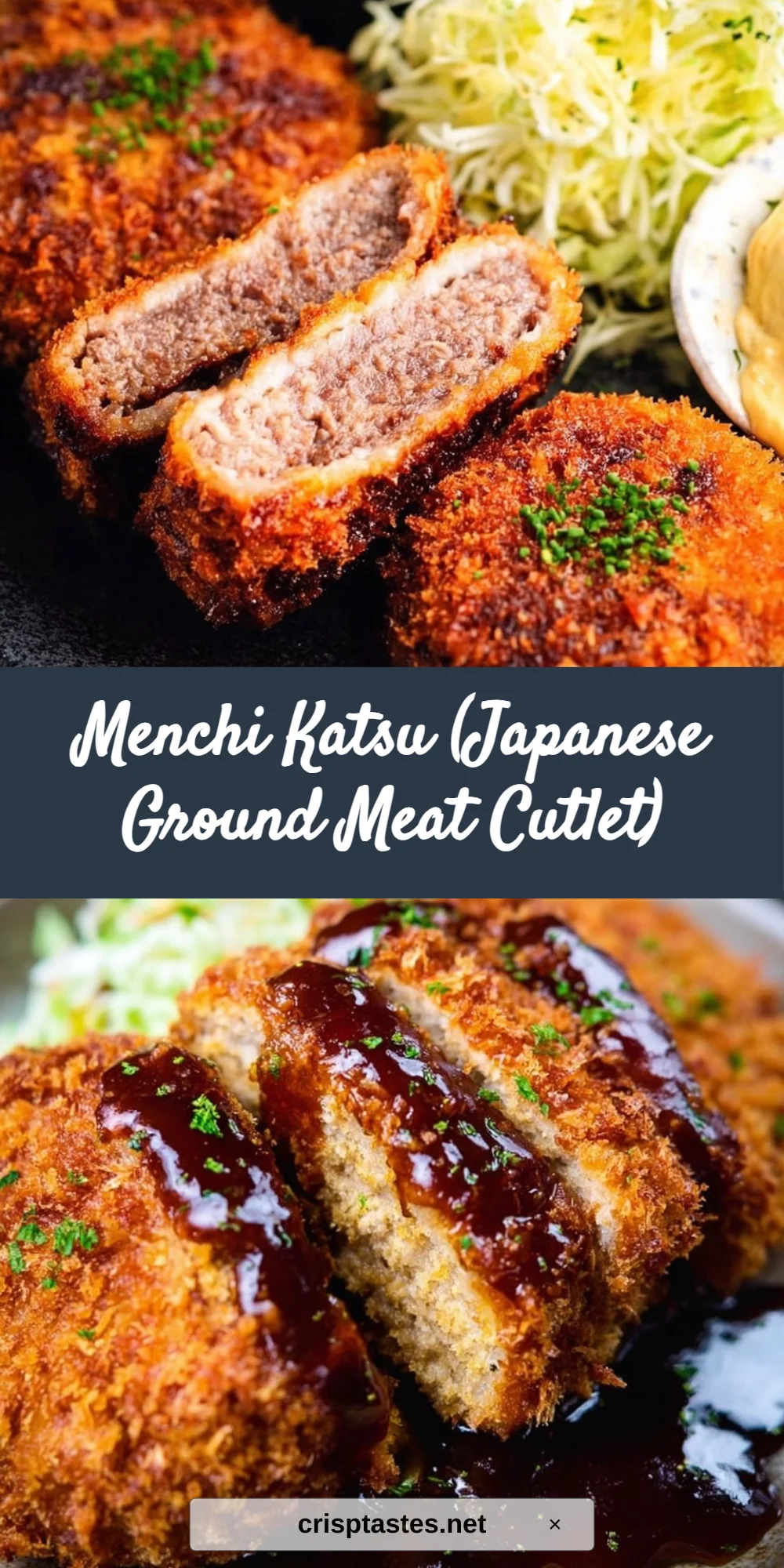 Menchi Katsu (Japanese Ground Meat Cutlet)