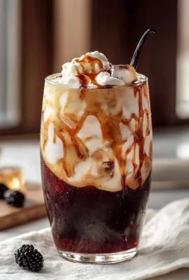 A refreshing Midnight Malibu Dirty Soda served in a glass with ice.