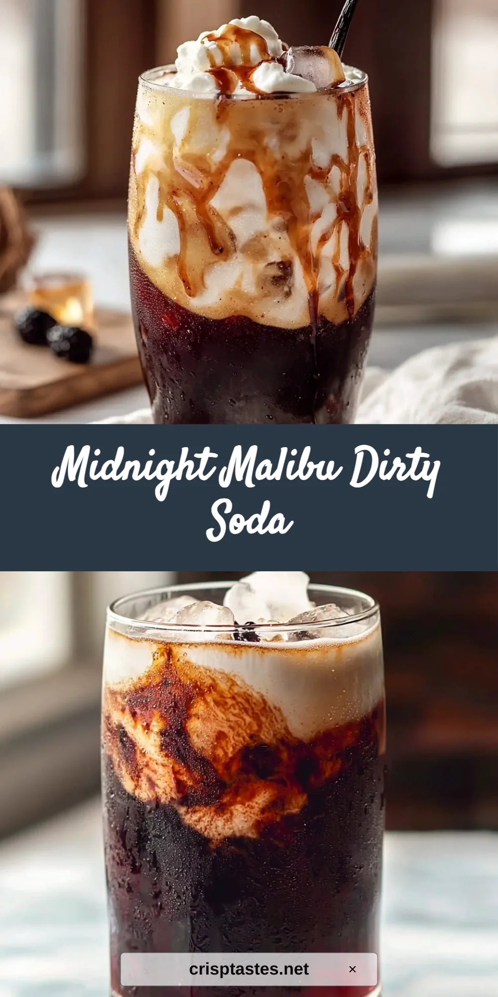 Midnight Malibu Dirty Soda