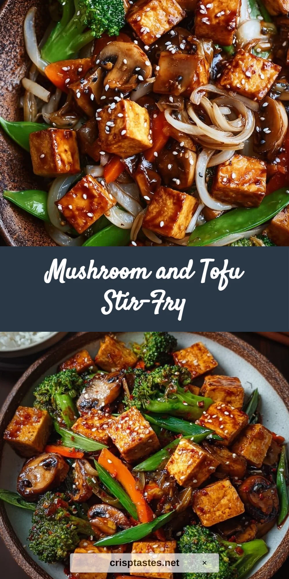 Mushroom and Tofu Stir-Fry