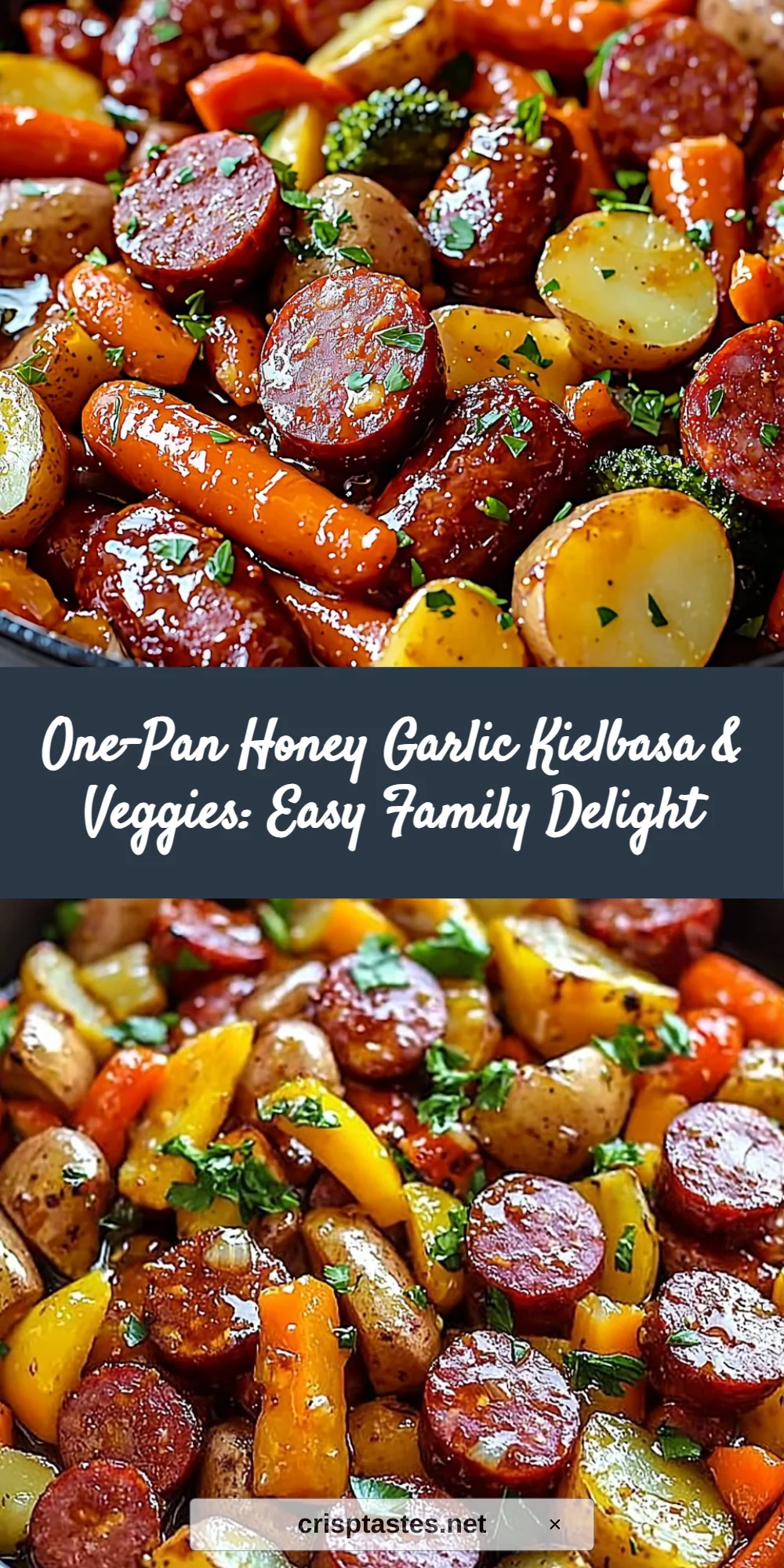 One-Pan Honey Garlic Kielbasa & Veggies: Easy Family Delight