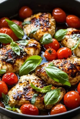 One-Pan Juicy Chicken with Balsamic Sauce on a plate