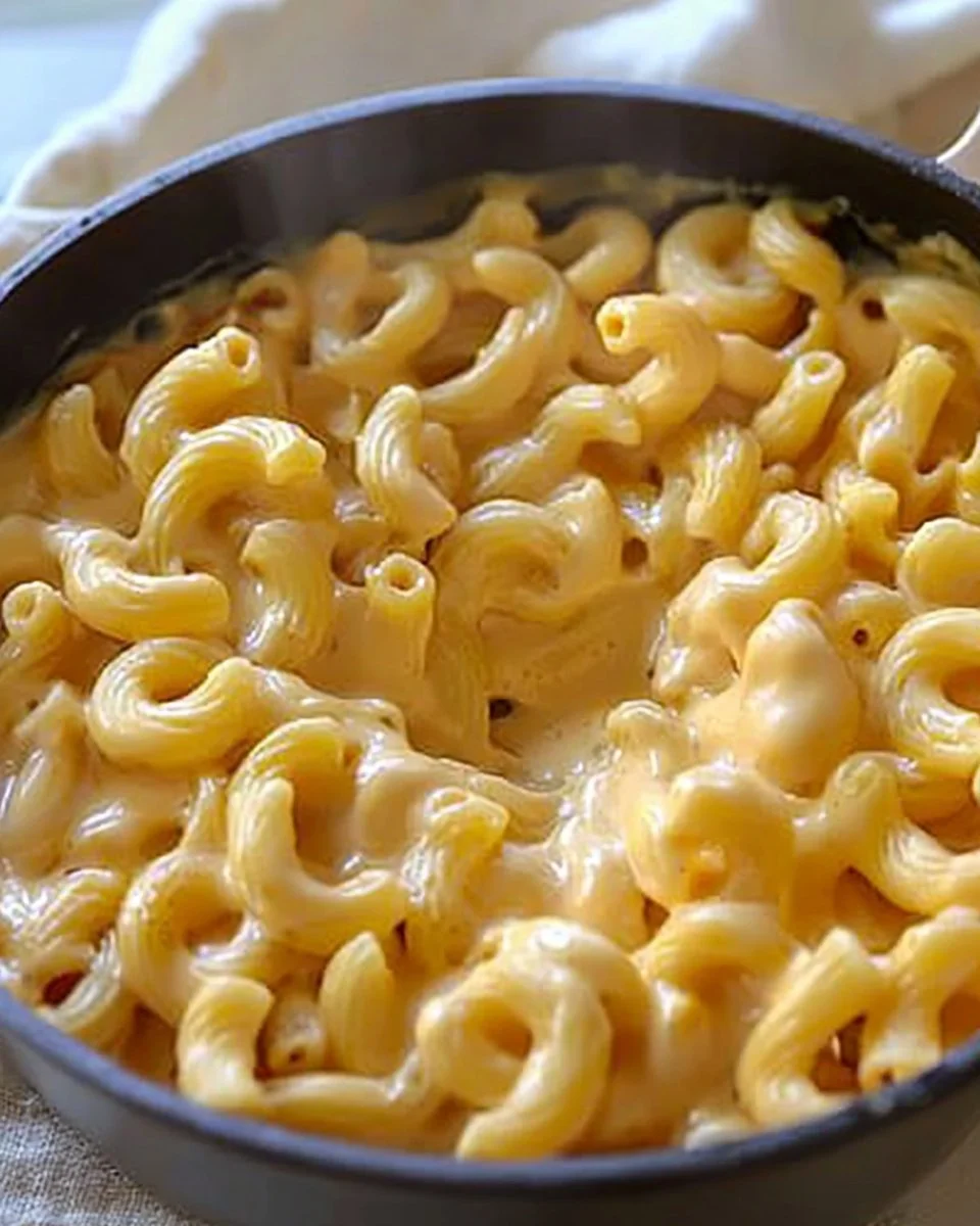 One Pot Creamy Mac and Cheese (Stovetop)
