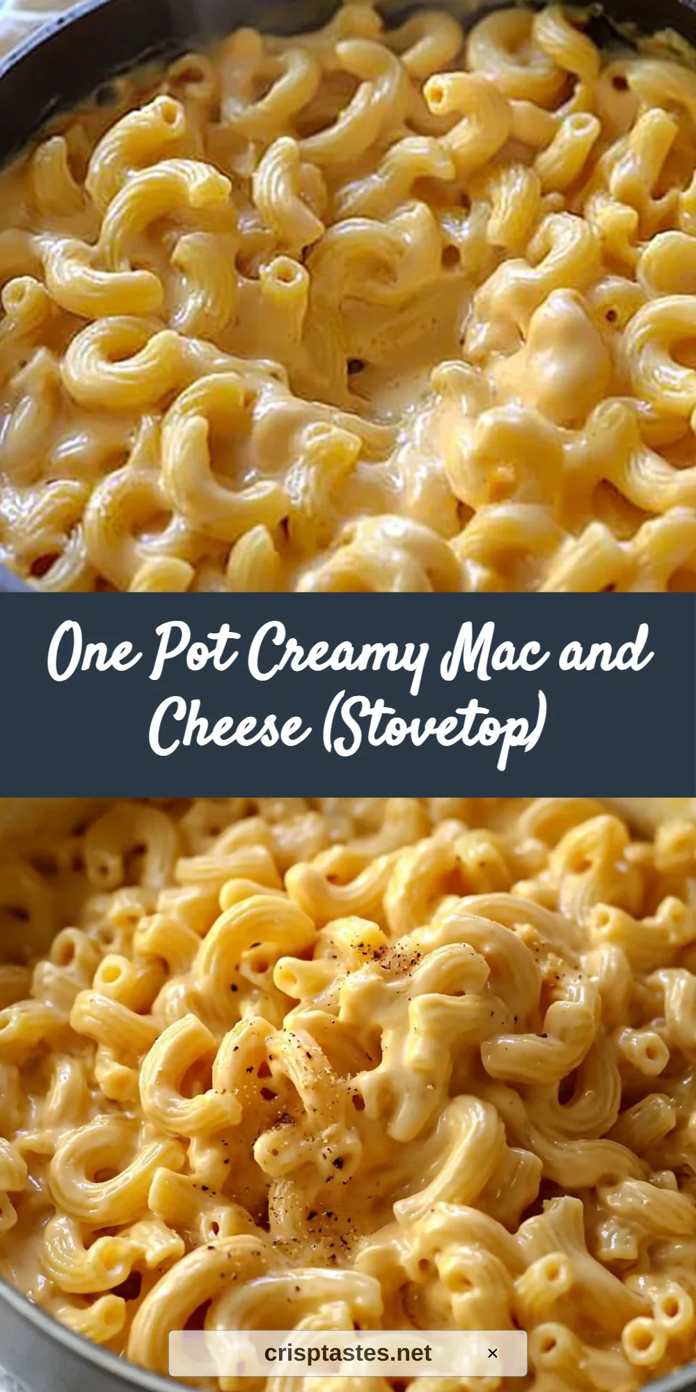 One Pot Creamy Mac and Cheese (Stovetop)