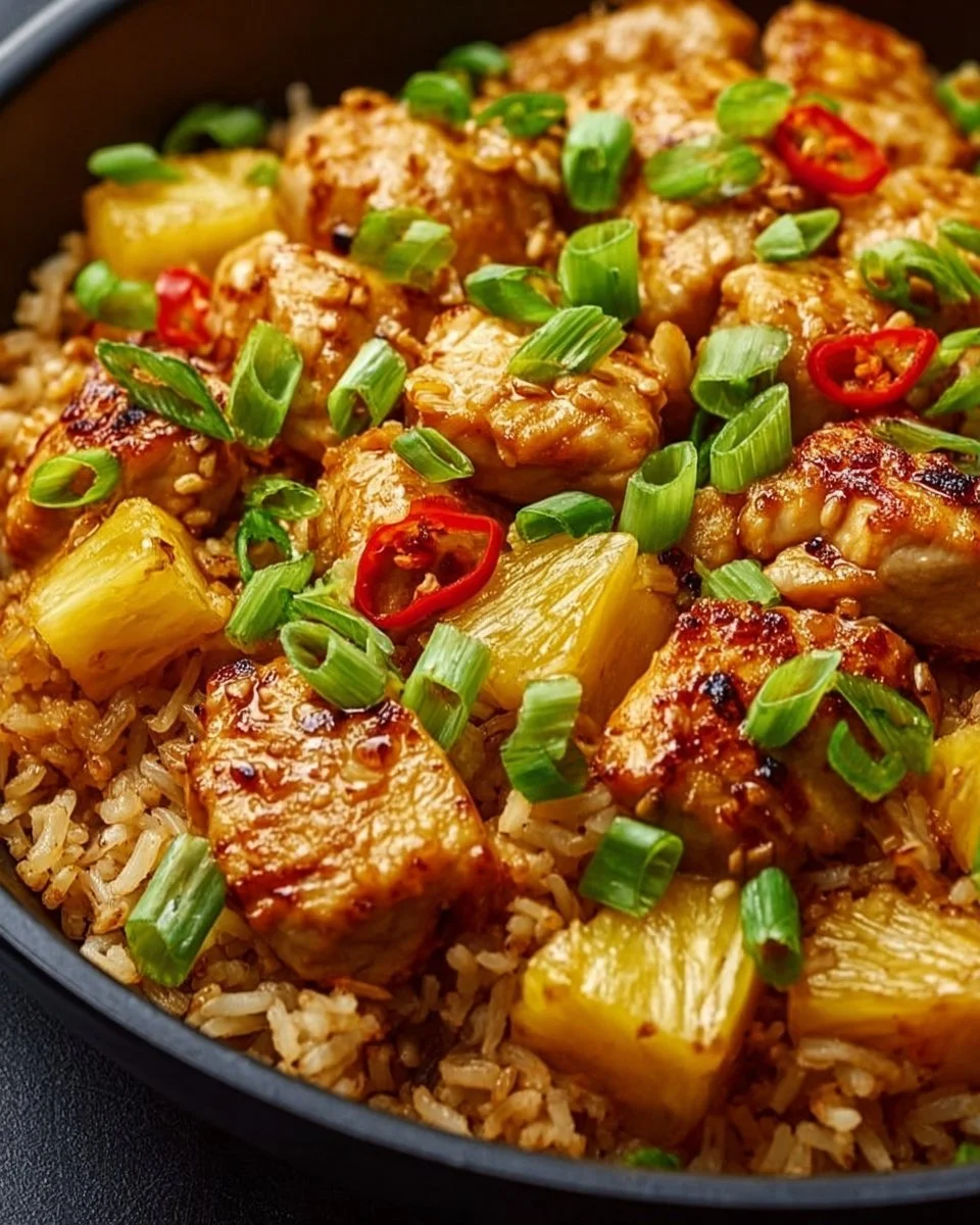 Pineapple Chicken and Rice