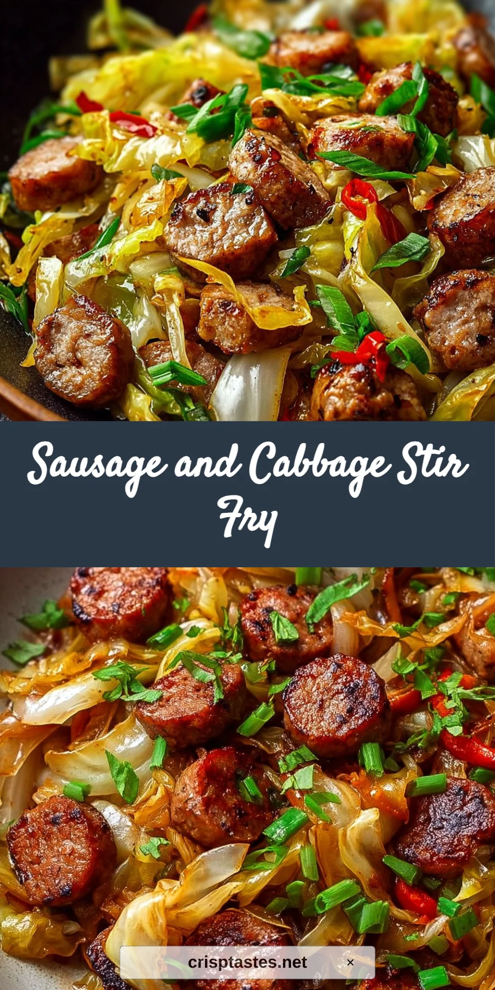 Sausage and Cabbage Stir Fry