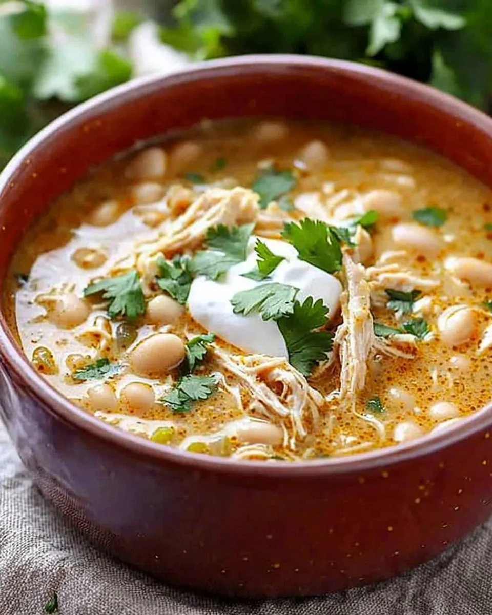 Simple Keto White Chicken Chili