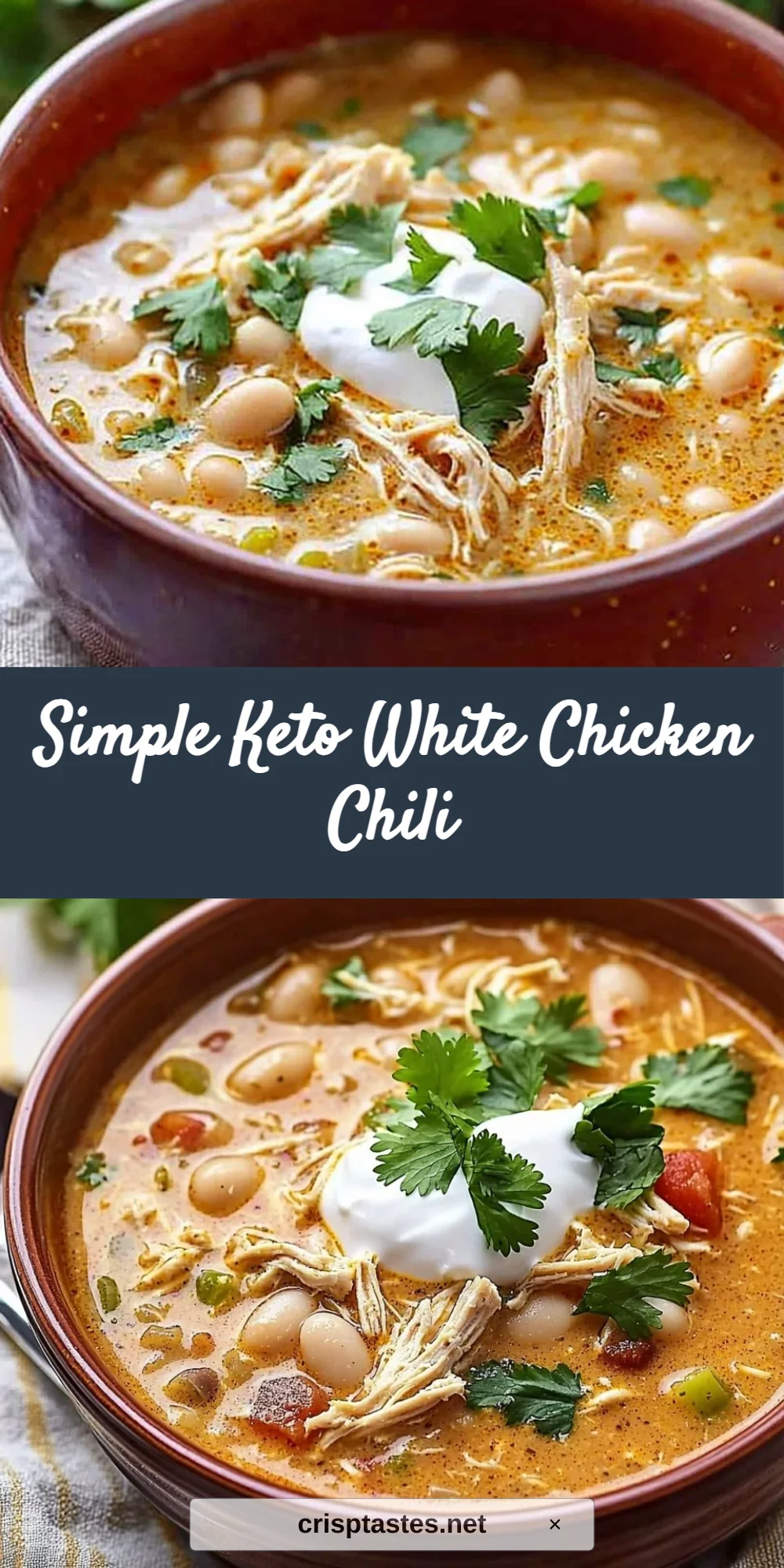 Simple Keto White Chicken Chili