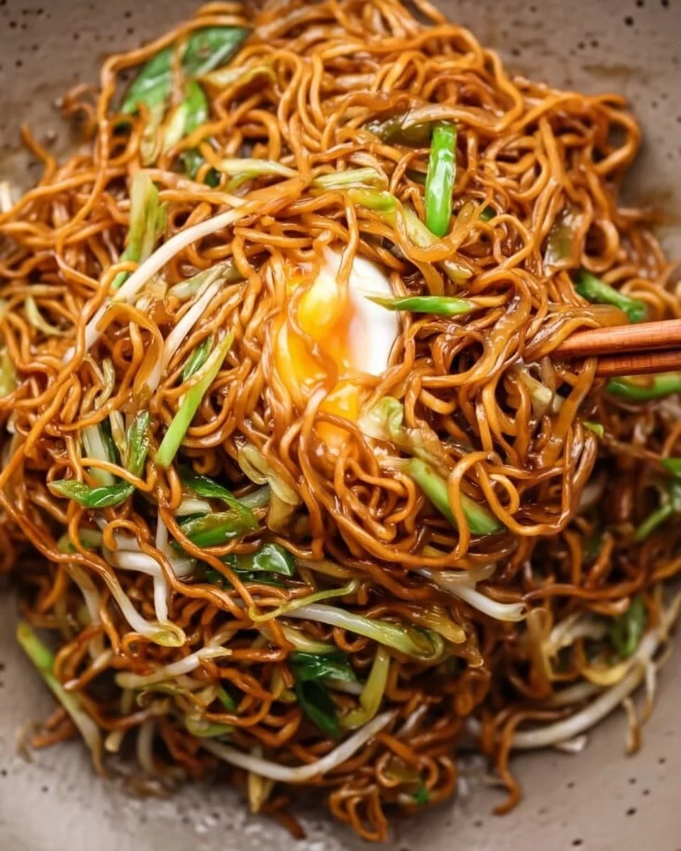 Soy Sauce Pan Fried Noodles (15 Minutes!)