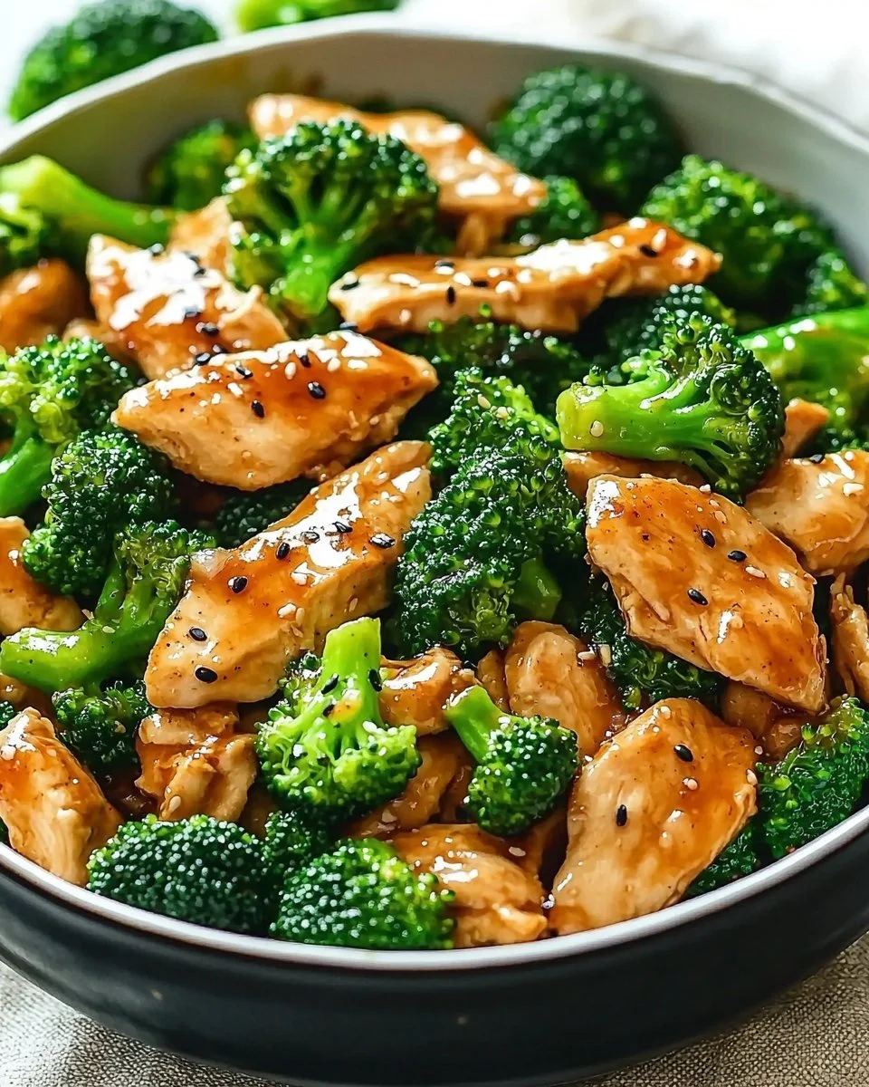 Stir-Fried Chinese Chicken and Broccoli