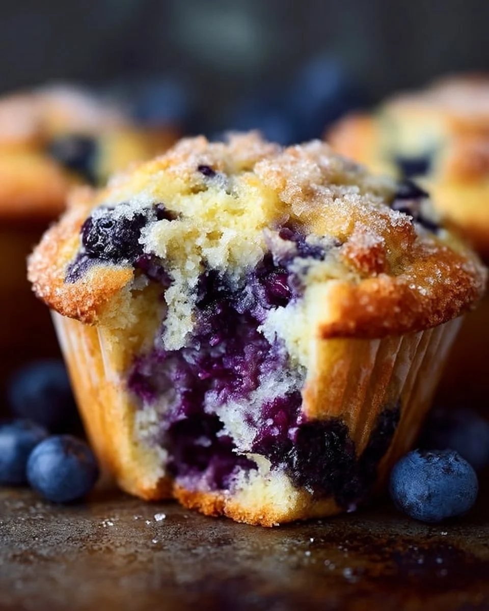 The Best Blueberry Muffins Ever