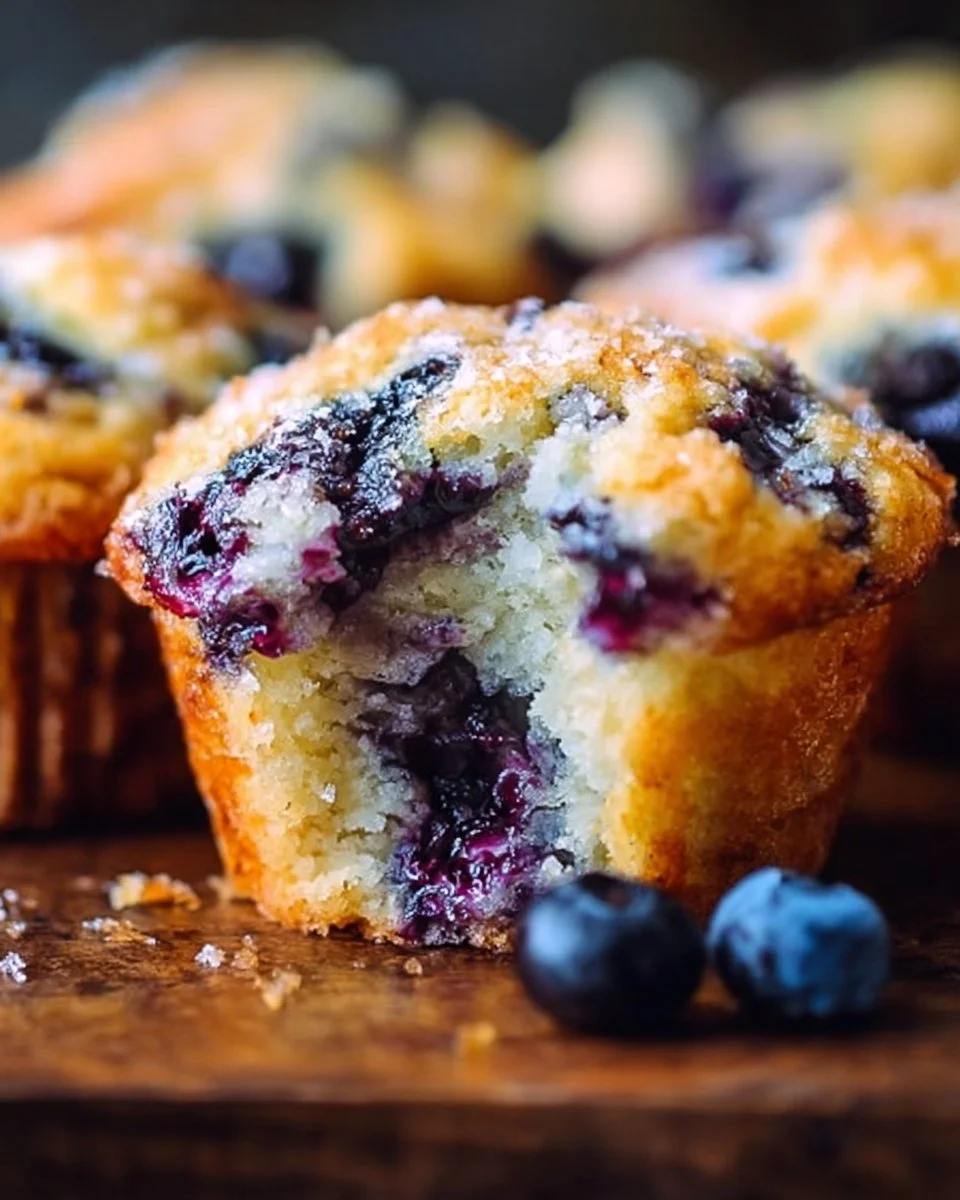 The Best Blueberry Muffins Ever