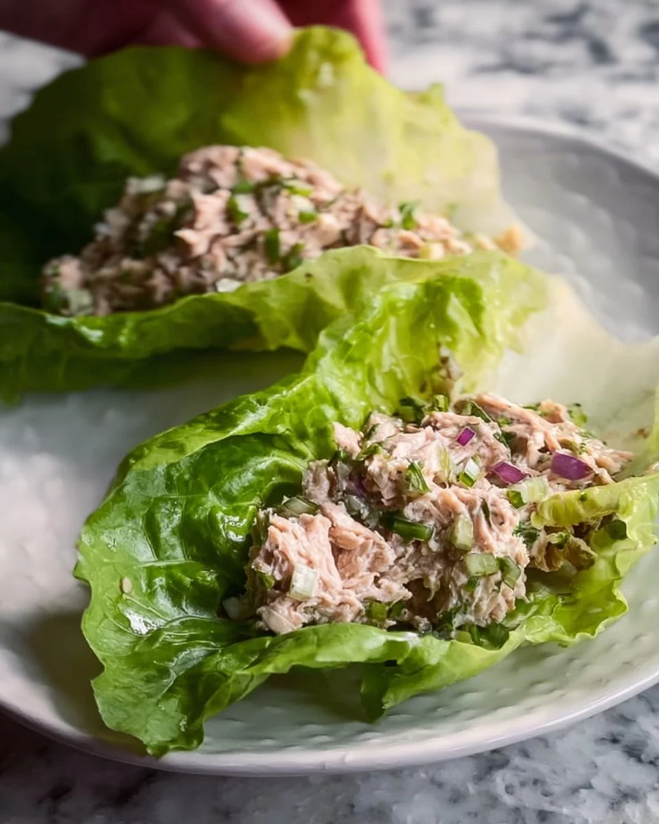 Tuna Lettuce Wraps