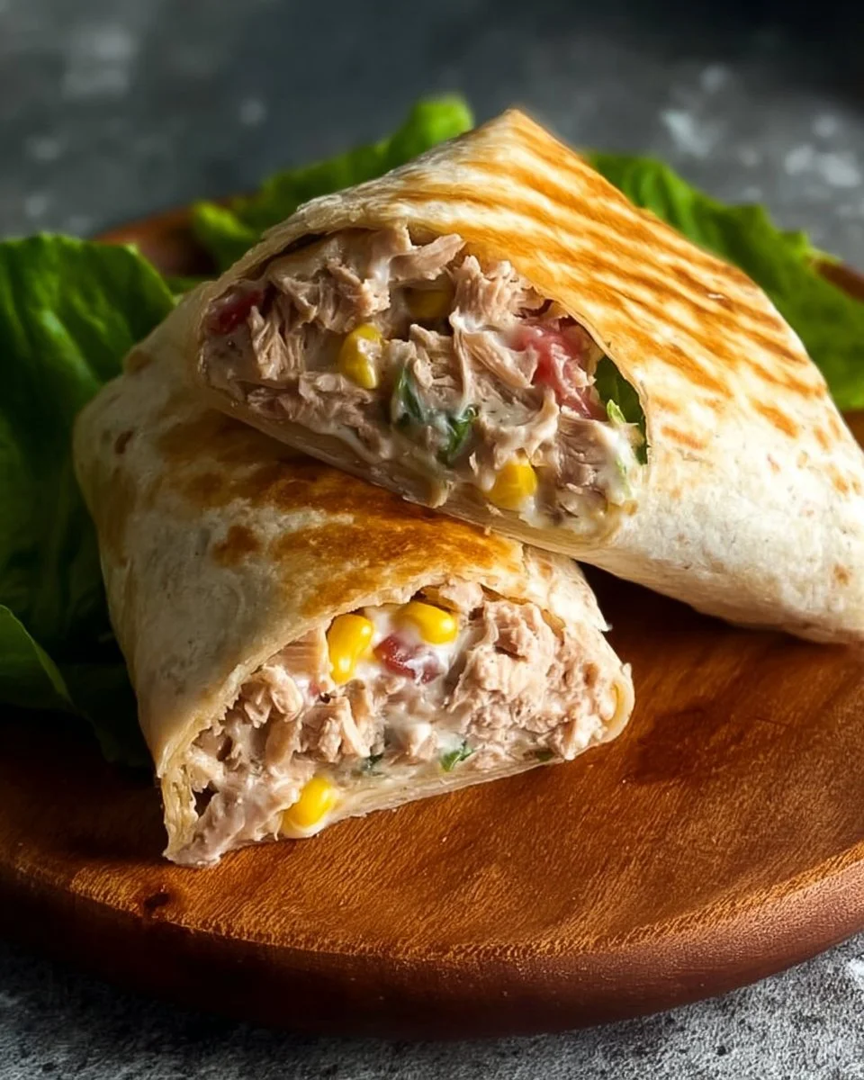 Tuna Melt Wrap