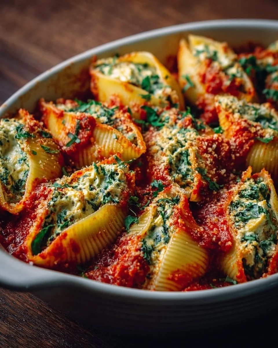 Vegan Stuffed Shells