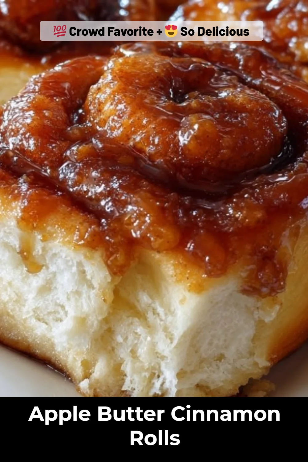 Apple Butter Cinnamon Rolls