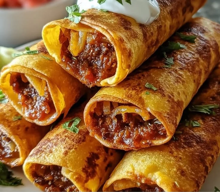 Baked or Air-Fried Taquitos