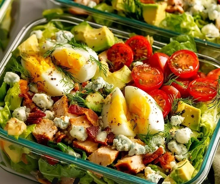 Best Cobb Salad Meal Prep