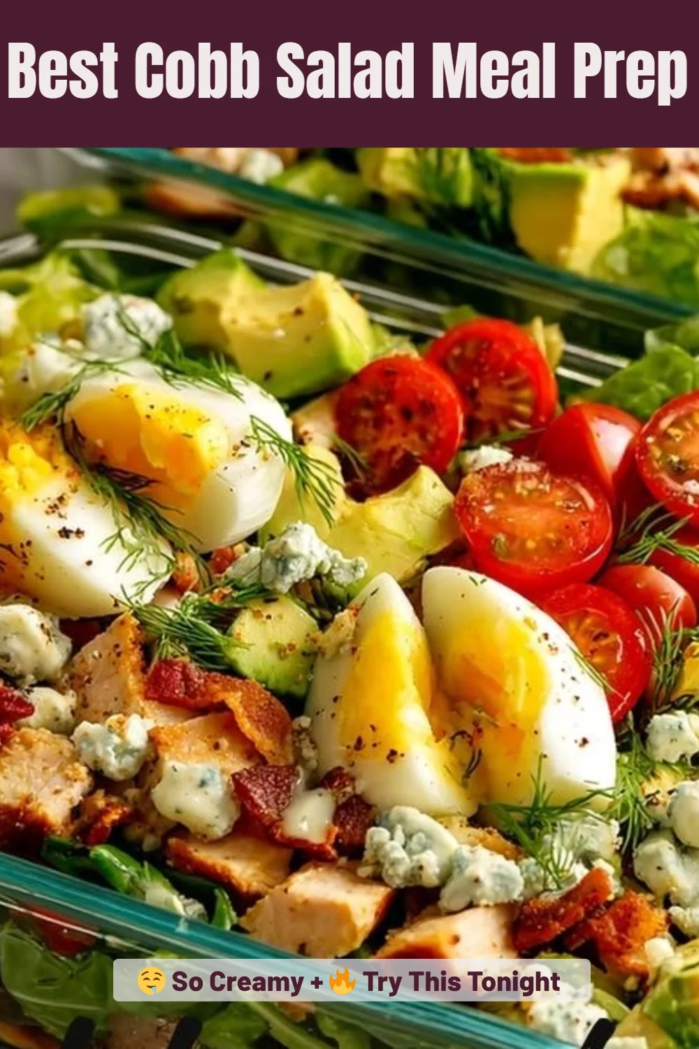 Best Cobb Salad Meal Prep