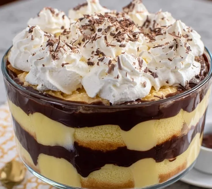 Boston Cream Pie Trifle