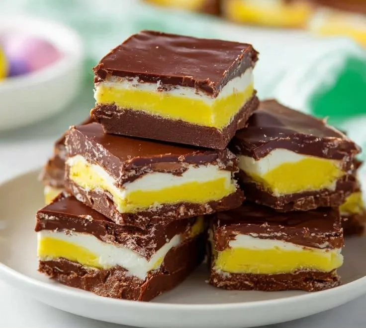 Cadbury Egg Fudge