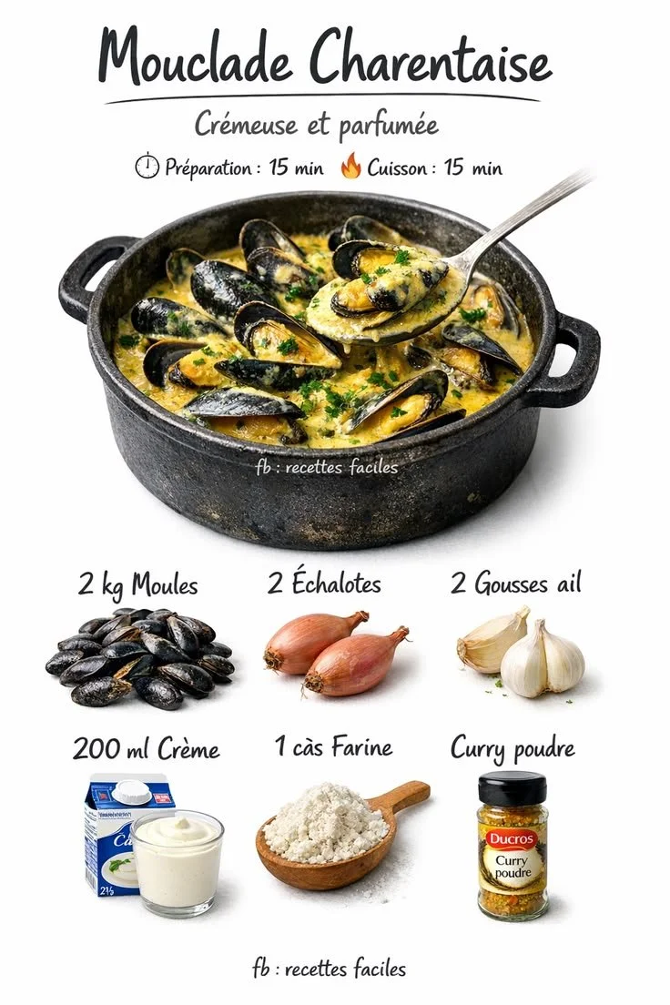 Charentaise Mussel Stew