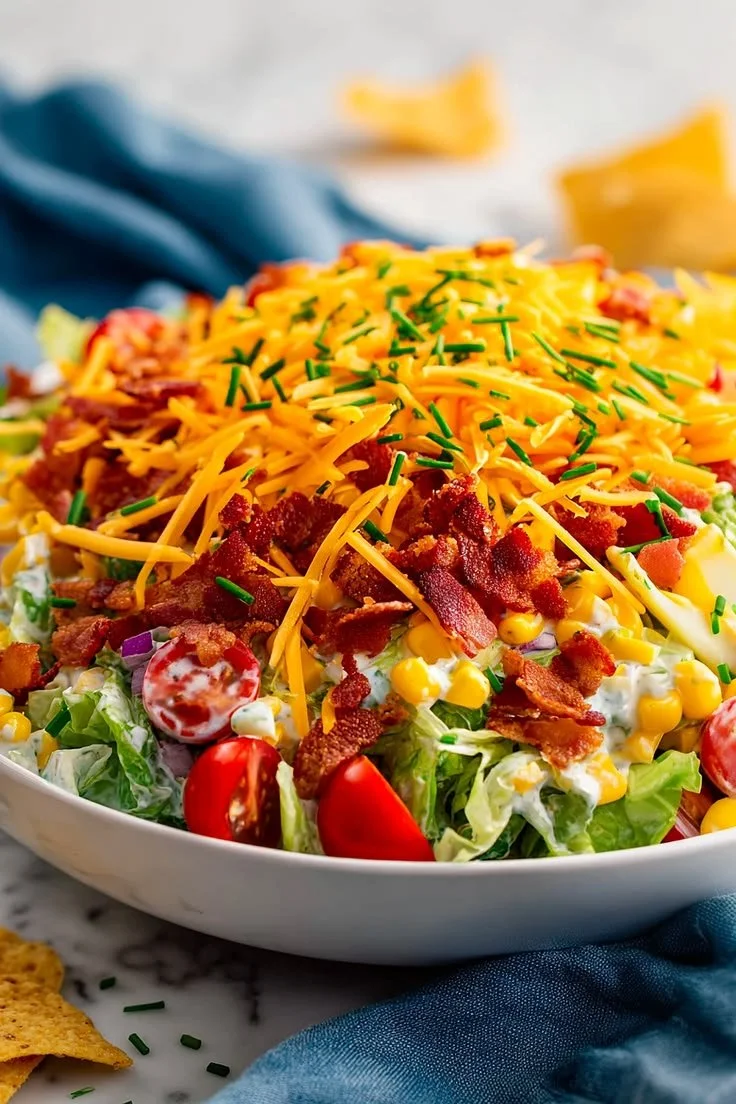 Cheesy Cobb Salad Dip