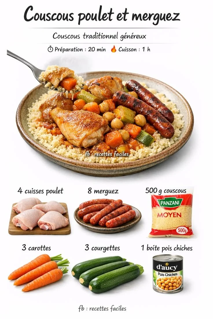 Chicken Merguez Couscous