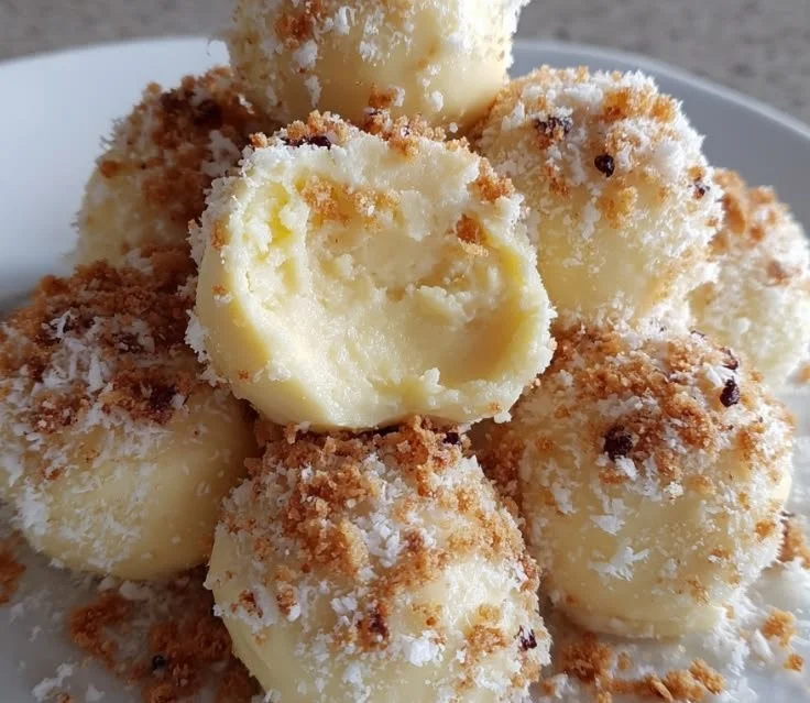 Creamy Cheesecake Balls