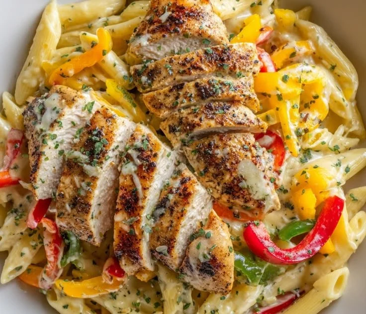 Creamy Jerk Chicken Rasta Pasta