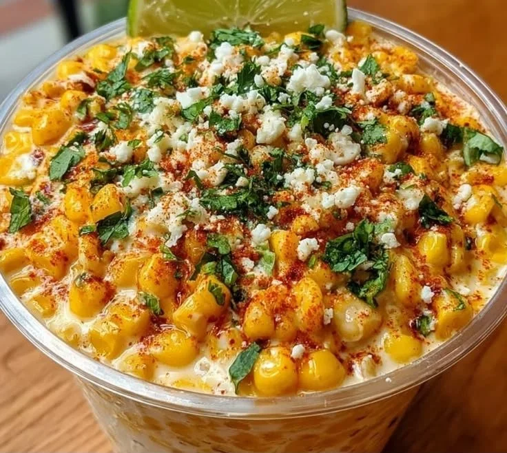 Creamy Mexican Street Corn Cup