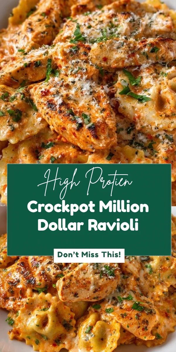 Crockpot Million Dollar Ravioli