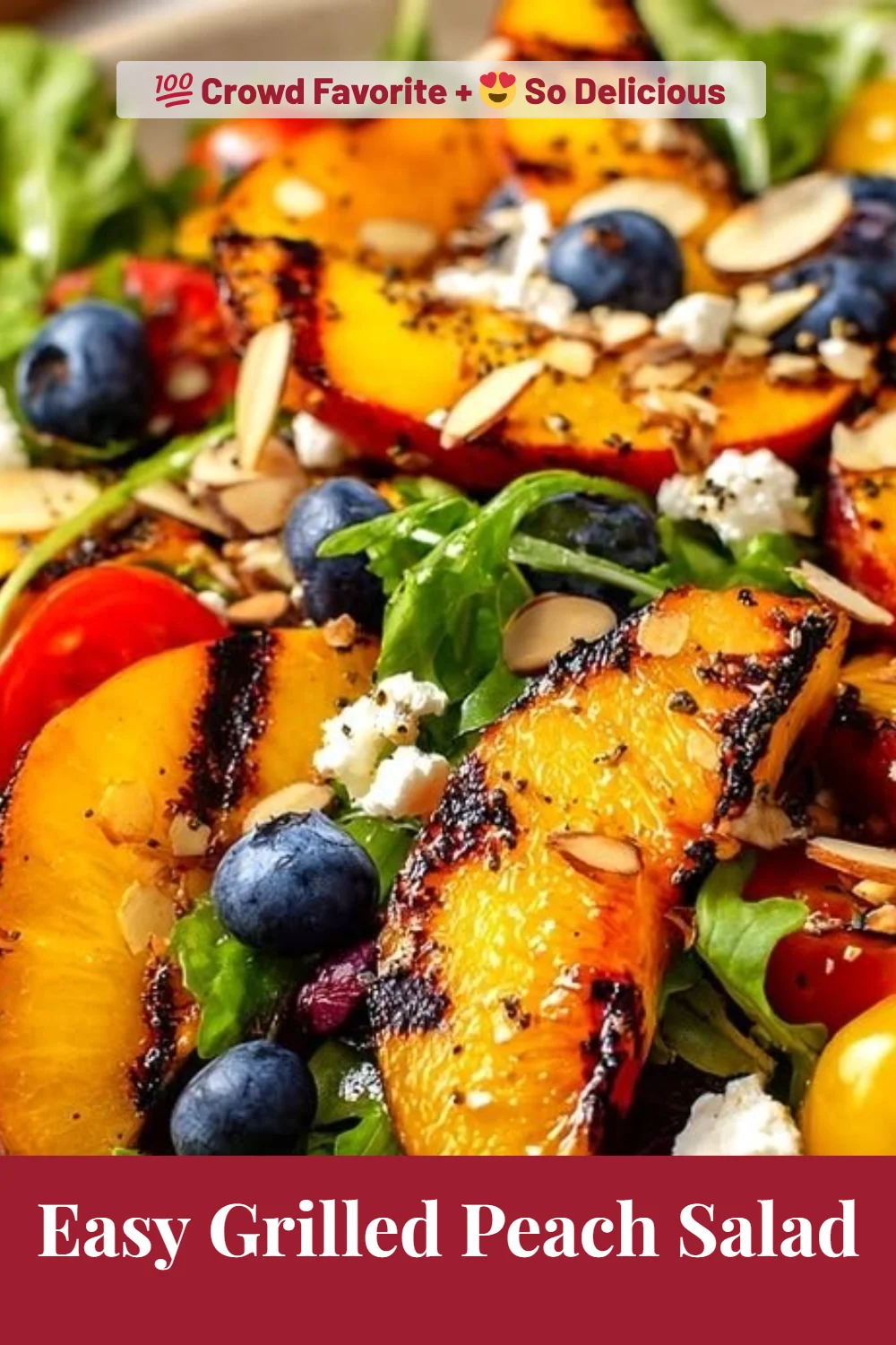 Easy Grilled Peach Salad