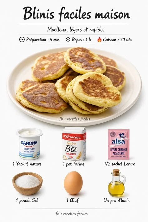 Easy Homemade Blinis
