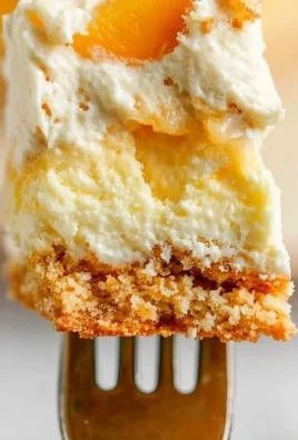 Easy peach ice cream cake with fresh peaches and creamy layers