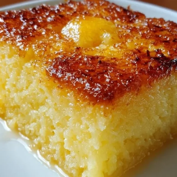 Delicious Easy Steamed Cassava Cake ready to serve, showcasing its fluffy texture.