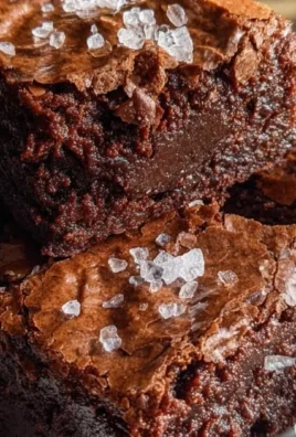 Delicious espresso brownies topped with chocolate and coffee flavor