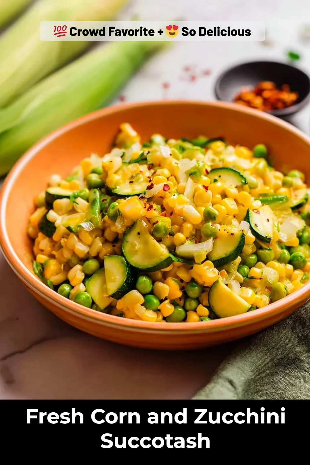 Fresh Corn and Zucchini Succotash